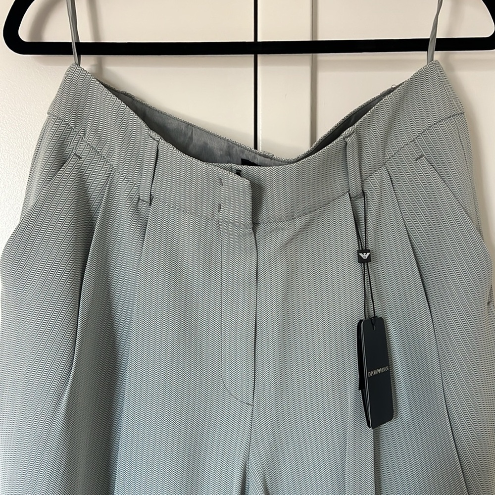 Emporio Armani Icon Wide Leg Pant - Picture 4 of 8